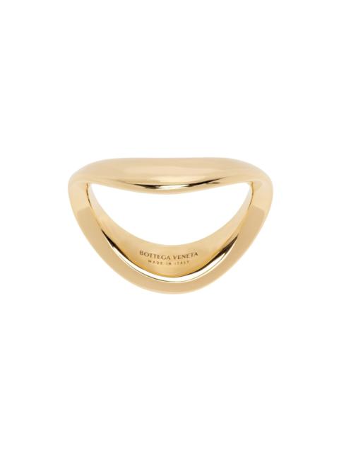 Bottega Veneta Gold Band Ring