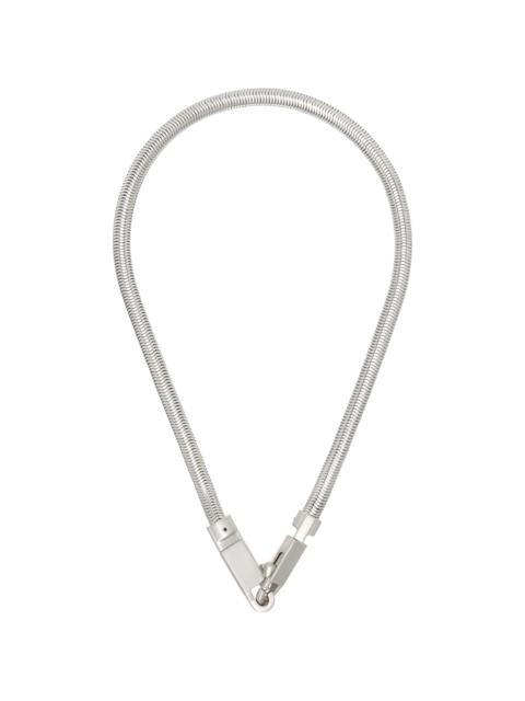 Rick Owens Temple Snake Chain Necklace