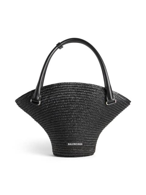 BALENCIAGA Women's Beach Bag Medium Tote  in Black
