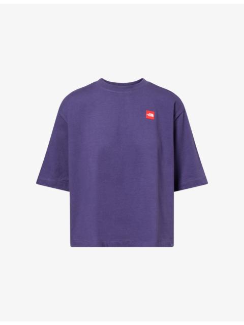 The North Face Cropped Brand-Patch Cotton-Jersey T-Shirt