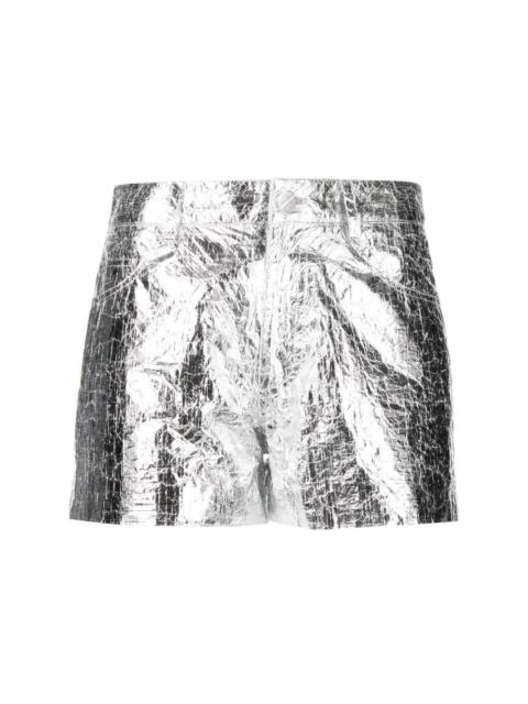 Monse metallic mini skirt