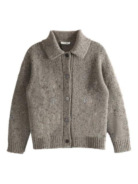 The Row collared buttoned cardigan
