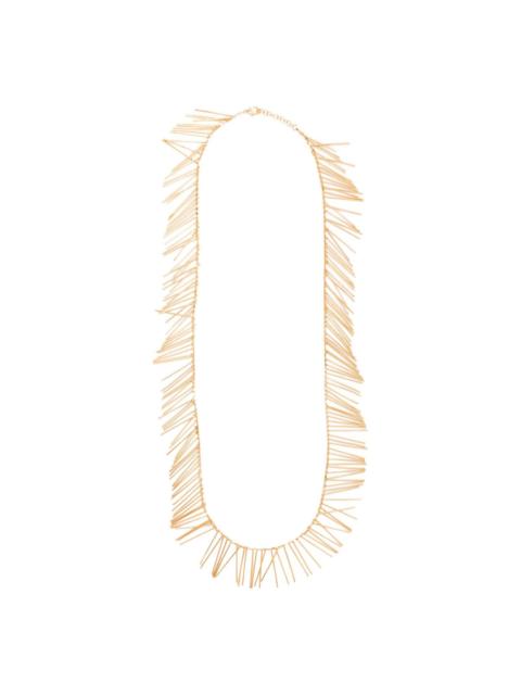 Jil Sander needle-detail necklace
