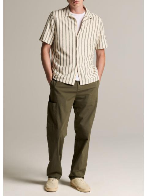 Vince Owen Athletic Stretch-Cotton Side-Pocket Trouser