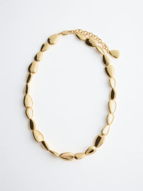 & Other Stories Rounded Bead Necklacef