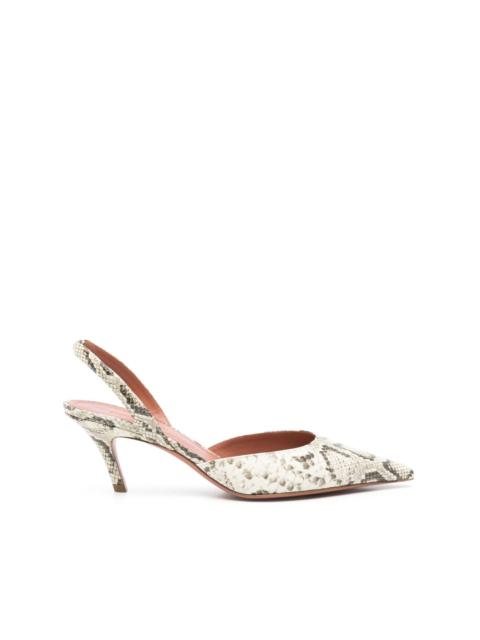 Amina Muaddi 60mm Sofia Sling pumps