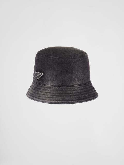 Denim bucket hat