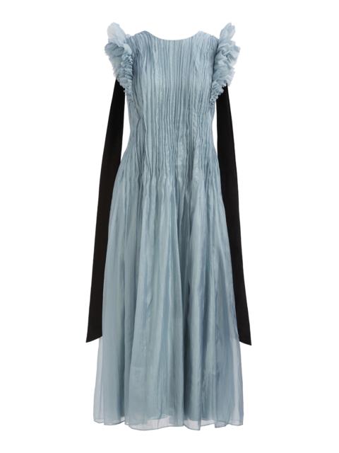 Aje. Mathilde Maxi Dress blue