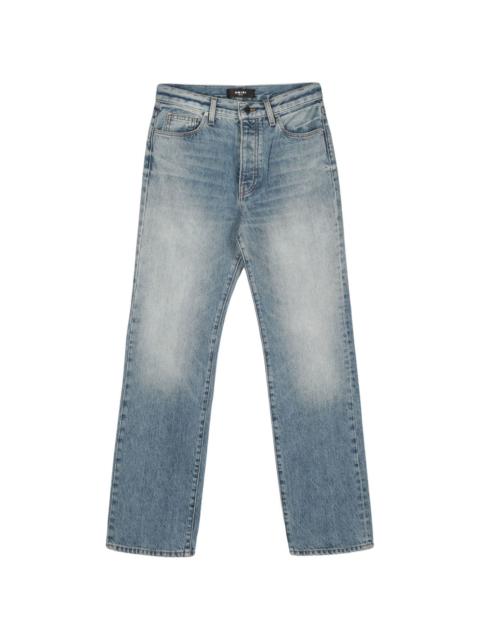 AMIRI high-rise straight-leg jeans