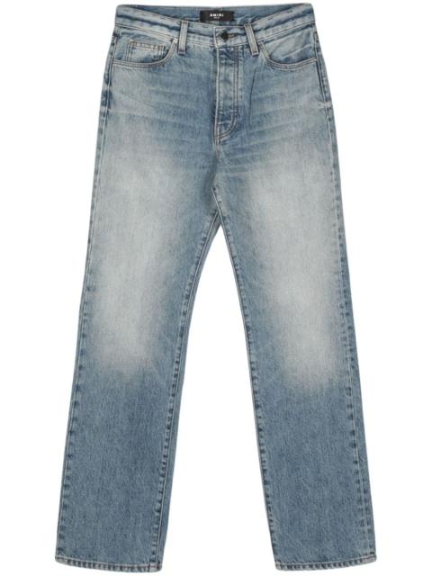 AMIRI high-rise straight-leg jeans