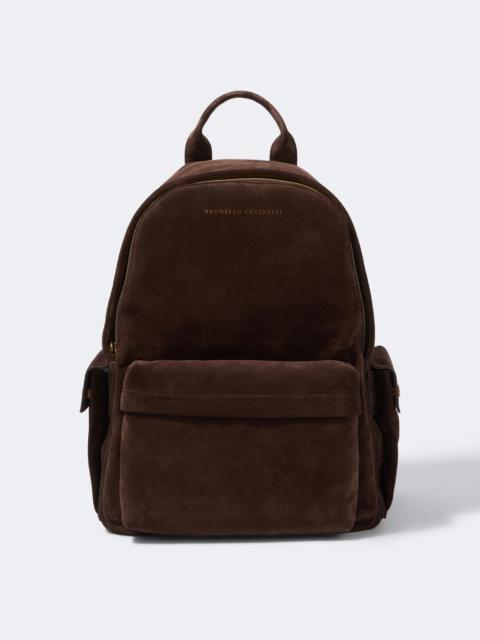 Brunello Cucinelli Suede backpack