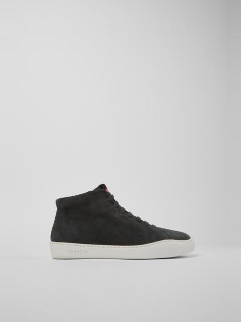 CAMPER Peu Touring Gray nubuck ankle boots for women