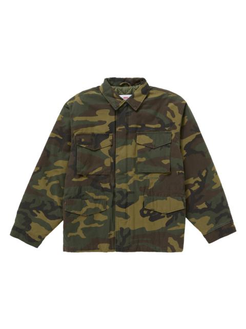 Supreme AOI Cross M52 Jacket Woodland Camo
