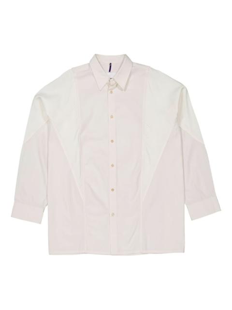 OAMC Arrow panelled shirt