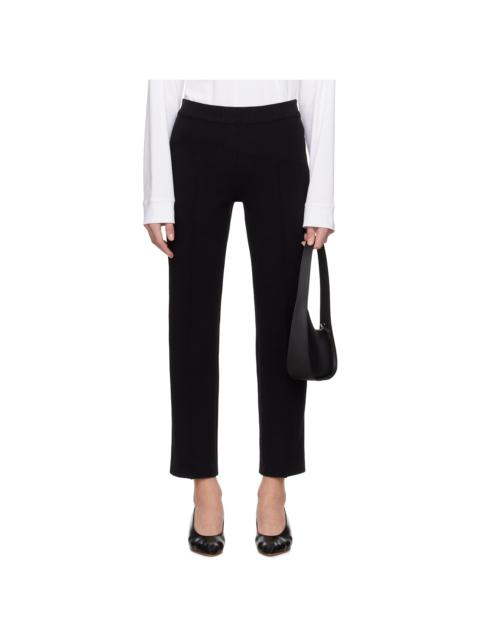 HIGH SPORT Black Louis Trousers
