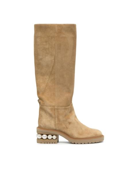 Nicholas Kirkwood CASATI suede riding boots