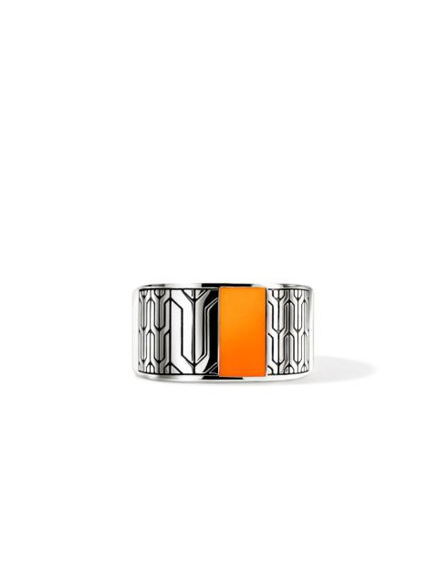 JOHN HARDY Icon 50 Ring, Sterling Silver