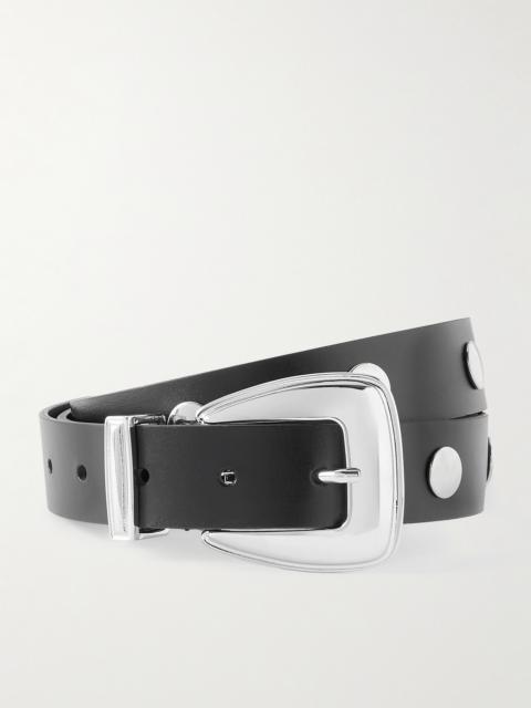 The Frankie Shop Perth Studded Leather Belt