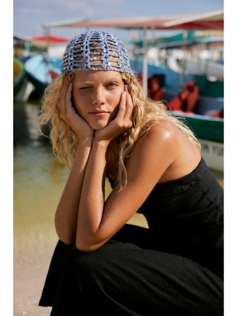 FREE PEOPLE Mila Sequin Disco Cap