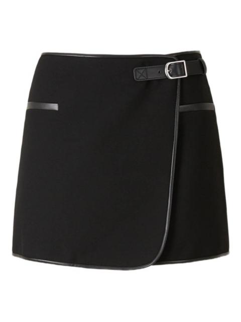SIMKHAI buckle elasticated skirt