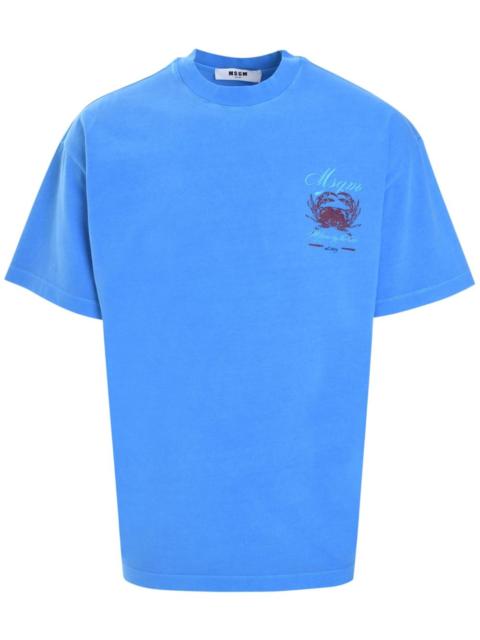 MSGM logo-print T-shirt