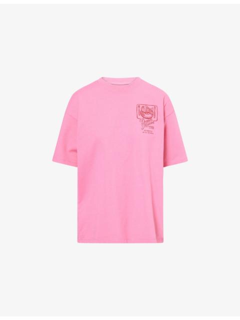 DAMSON MADDER. Gill Graphic-Print Cotton T-Shirt