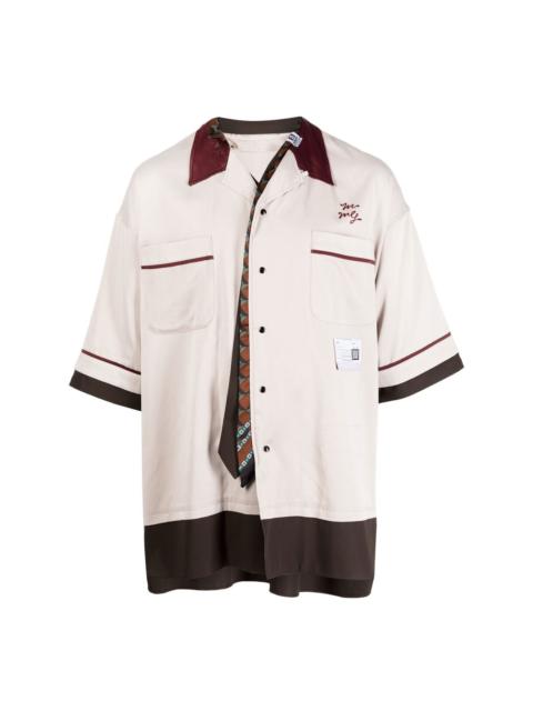 Maison MIHARAYASUHIRO short-sleeve bowling shirt