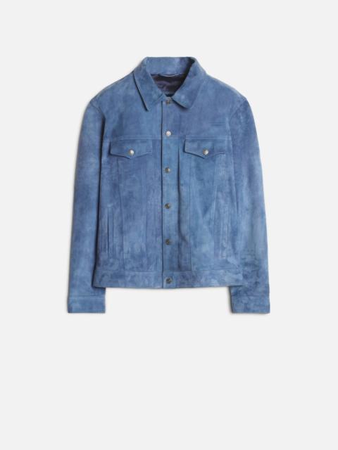 7 For All Mankind TRUCKER JACKET in Suede