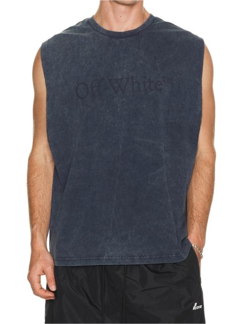 Off-White Laundry Sleeveless Tee