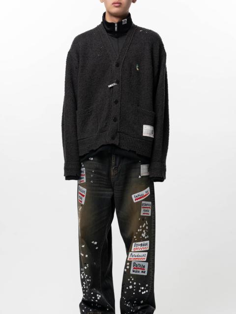 Maison MIHARAYASUHIRO Layered Knit Cardigan