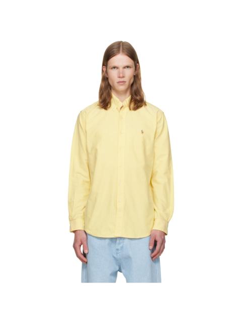 Polo Ralph Lauren Yellow 'The Iconic Oxford' Shirt