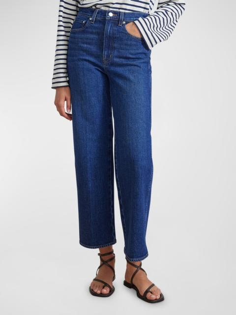 APIECE APART Merida Cropped Straight-Leg Denim Jeans