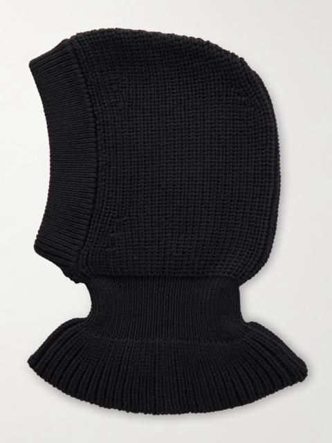 Lemaire Ribbed Wool Balaclava