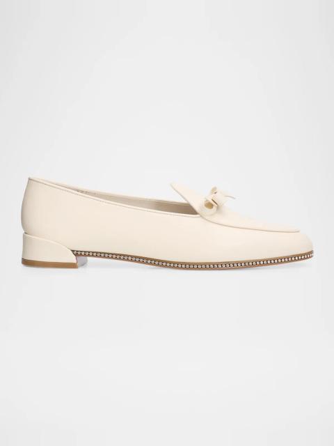 Christian Louboutin Mocastrass Leather Loafers