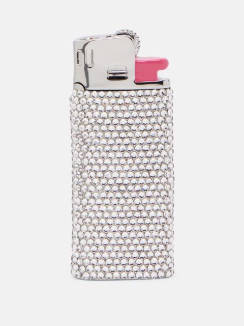 JUDITH LEIBER Flame Mini crystal-embellished pillbox