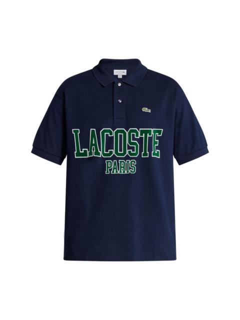 logo-appliquÃ© polo shirt