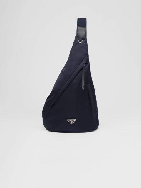 Prada Re-Nylon and leather backpack