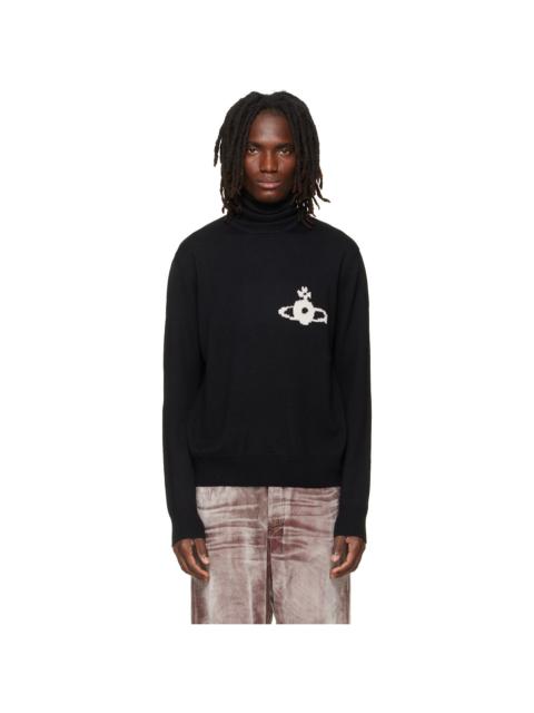 Vivienne Westwood Black Mark Turtleneck