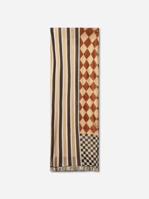 Jean Paul Gaultier Women's Long Patchwork Skirt Multicolor