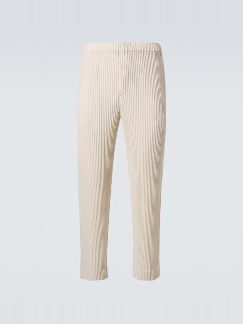ISSEY MIYAKE Tuxedo Pleats straight pants