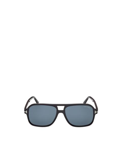 TOM FORD T-logo pilot-frame sunglasses