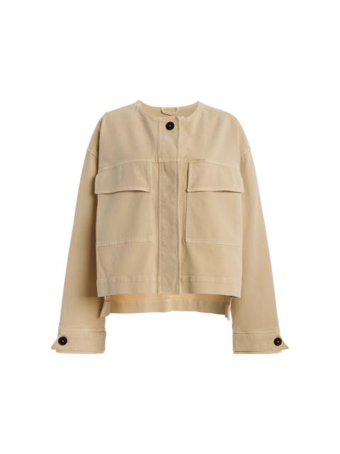 CLOSED Cropped Utility Jacket neutral