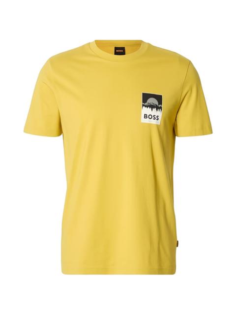 BOSS logo-print T-shirt