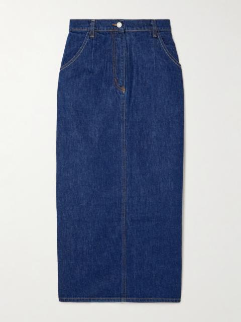 MAGDA BUTRYM Denim Midi Skirt