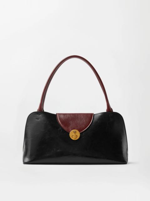 VERSACE Vivian Leather East/West Shoulder Bag