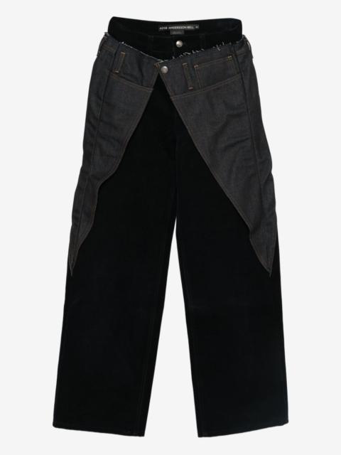 Andersson Bell cotton layered jeans