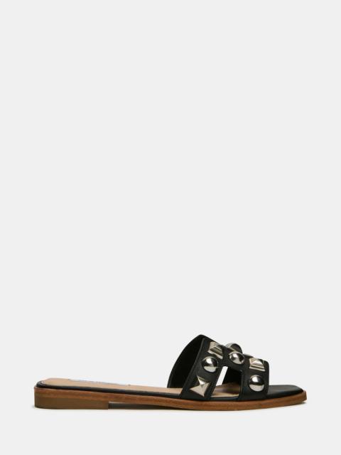 STEVE MADDEN HADYN STUDS BLACK LEATHER