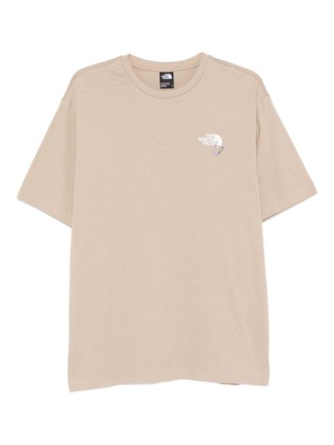 The North Face logo-embellished cotton T-shirt