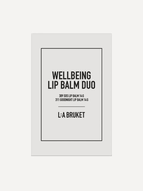 L:a Bruket Wellbeing Lip Balm Duo