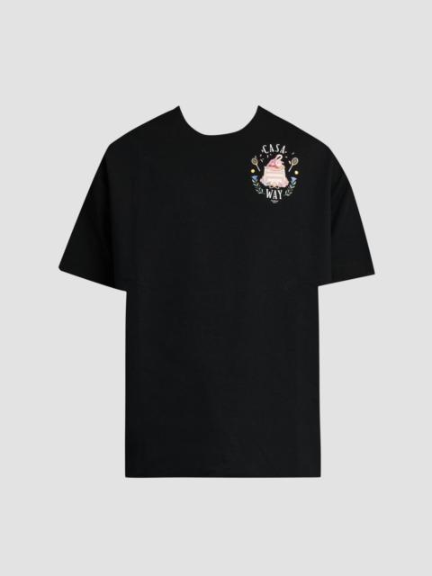 CASABLANCA Men's Casa Way Cotton Crewneck T-Shirt - Black